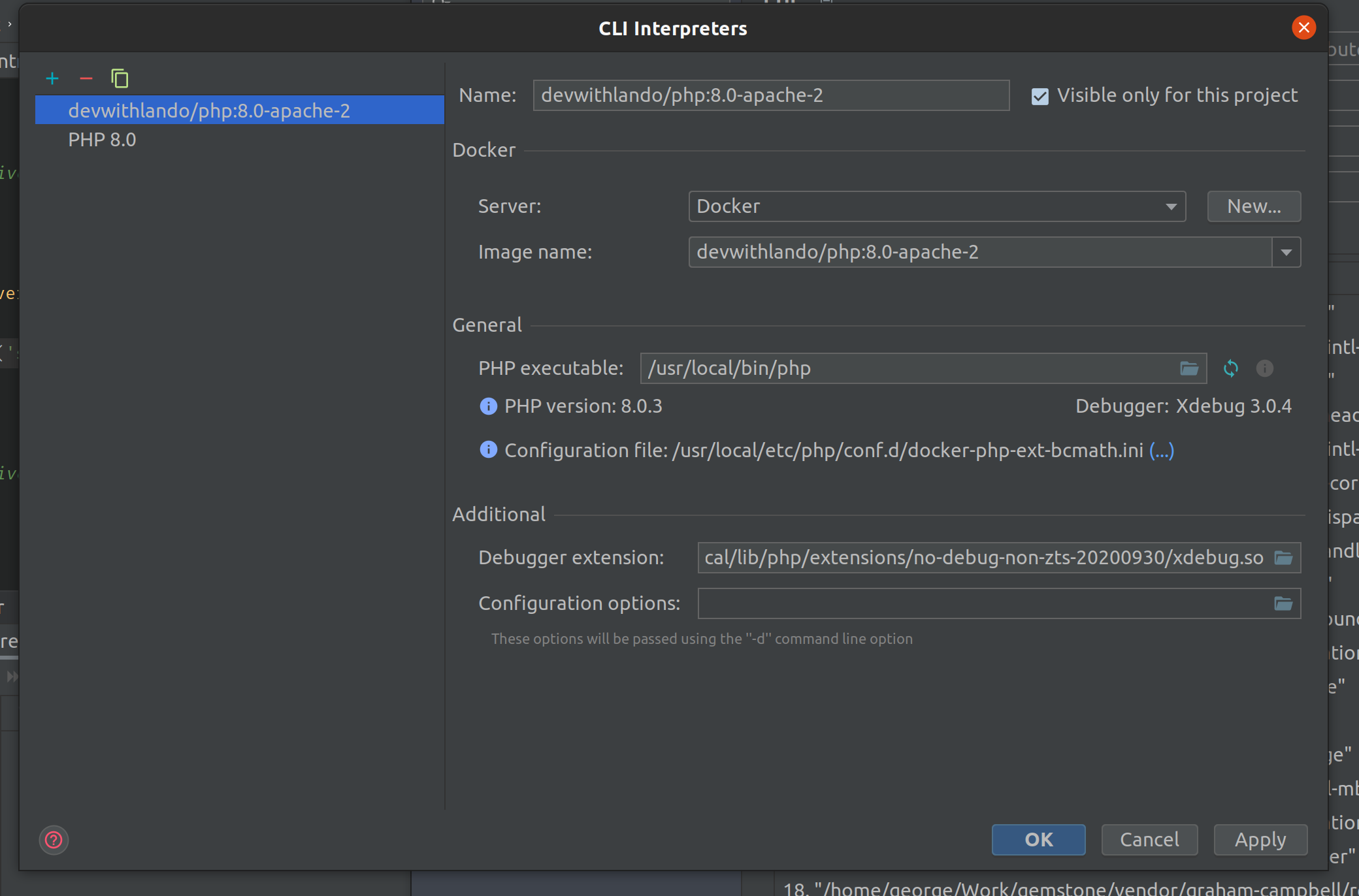 postman xdebug phpstorm